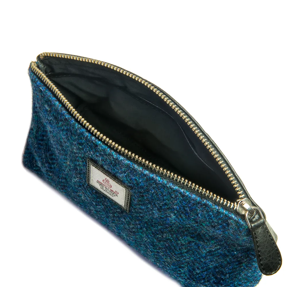 Blue Cosmetic Pouch