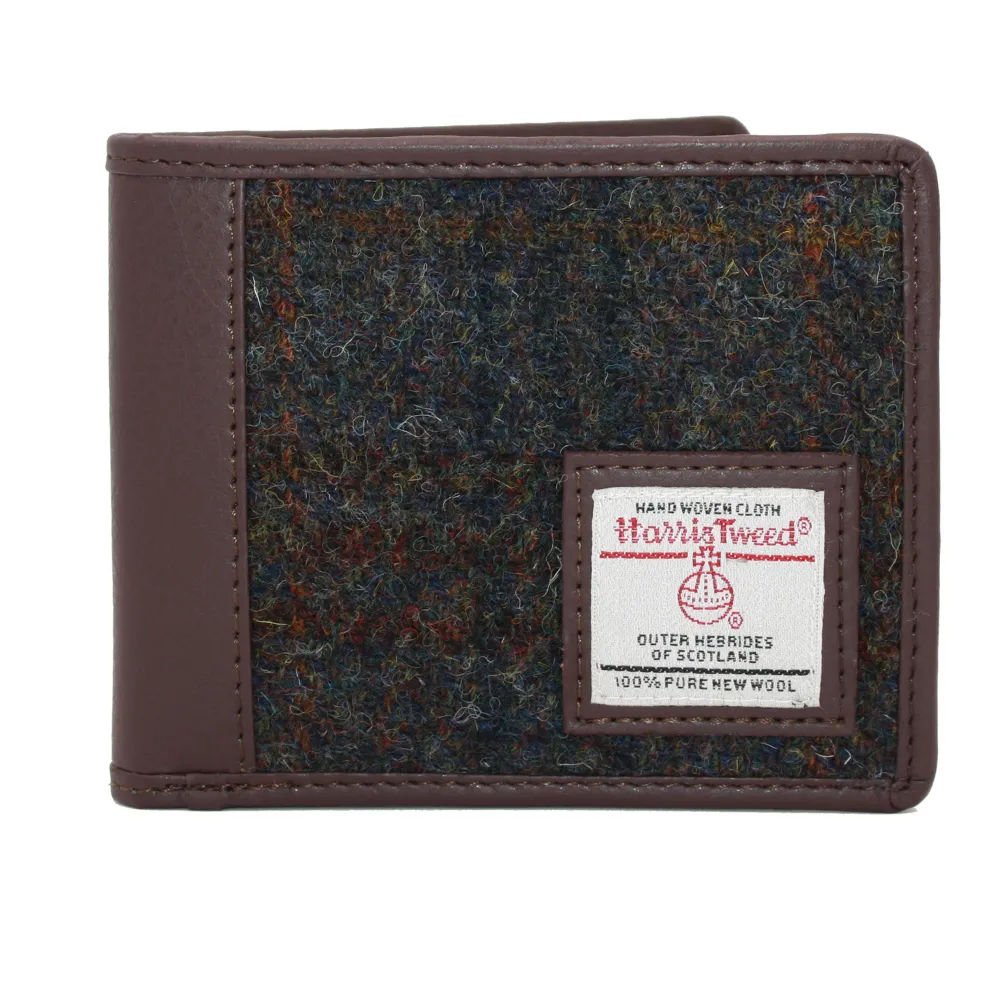 Brown Harris Tweed Wallet
