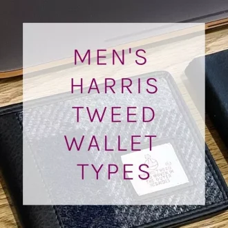 Men's Wallet Types Harris Tweed