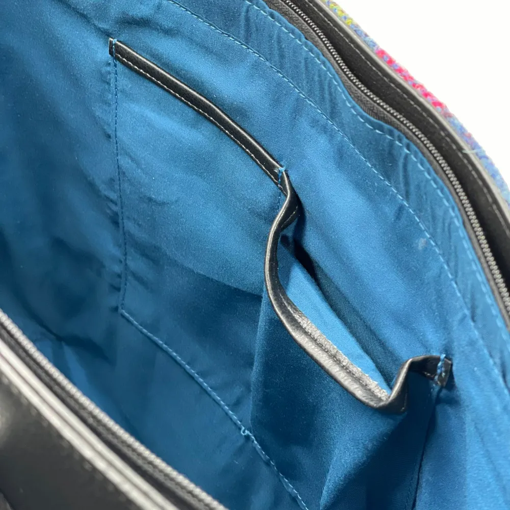 Harris Tweed Shopper Bag compartments inside