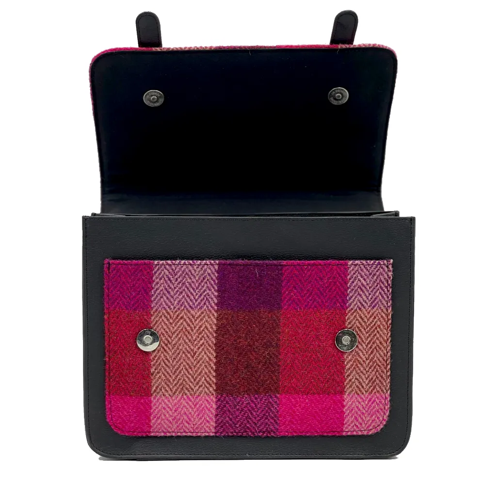 harris tweed mini messenger bag