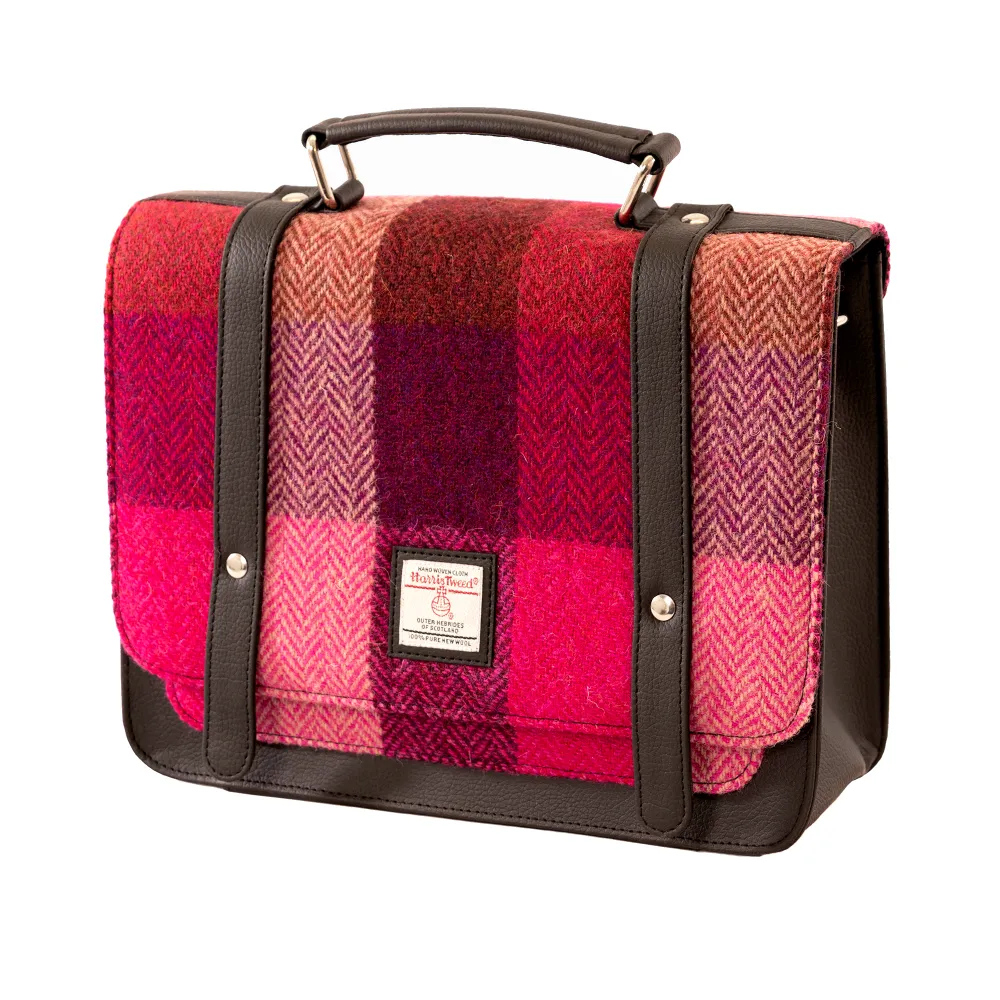 harris tweed mini messenger bag