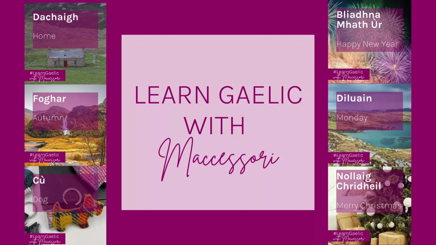 Learn Gaelic with Maccessori